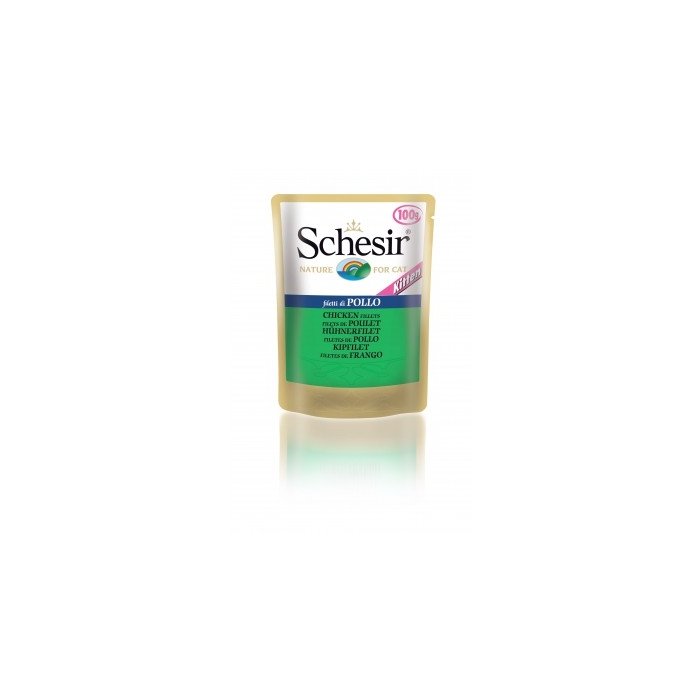 Schesir Cat kassipojakonserv  kanafileega / 85g 
