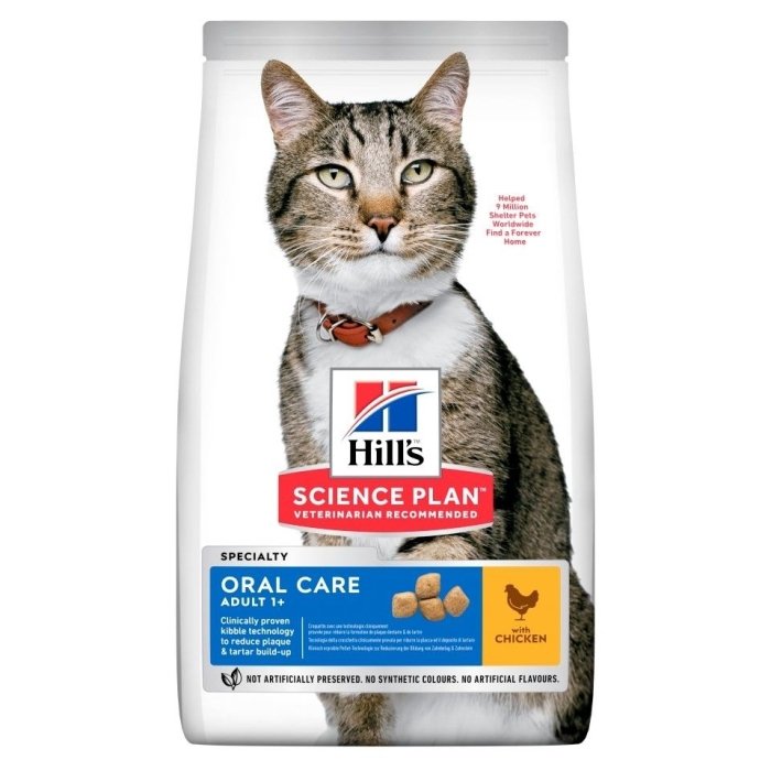 Hill´s Science Plan Oral Care kassitoit kanalihaga / 7kg
