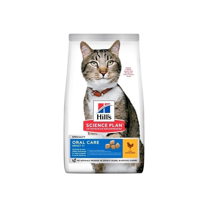Hill´s Science Plan Oral Care kassitoit kanalihaga / 1,5kg