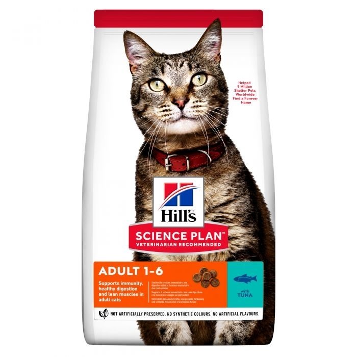 Hill´s Science Plan Optimal Care kassitoit tuunikalaga / 10kg