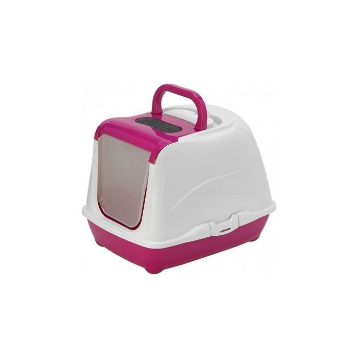 Kassitualett Flip Cat / 50x39x37cm / Hot Pink