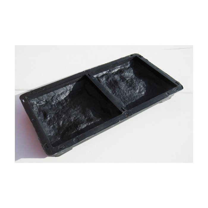 Plastvorm katteplaat Paekivi (2 poolikut) / 13x12,5x3cm