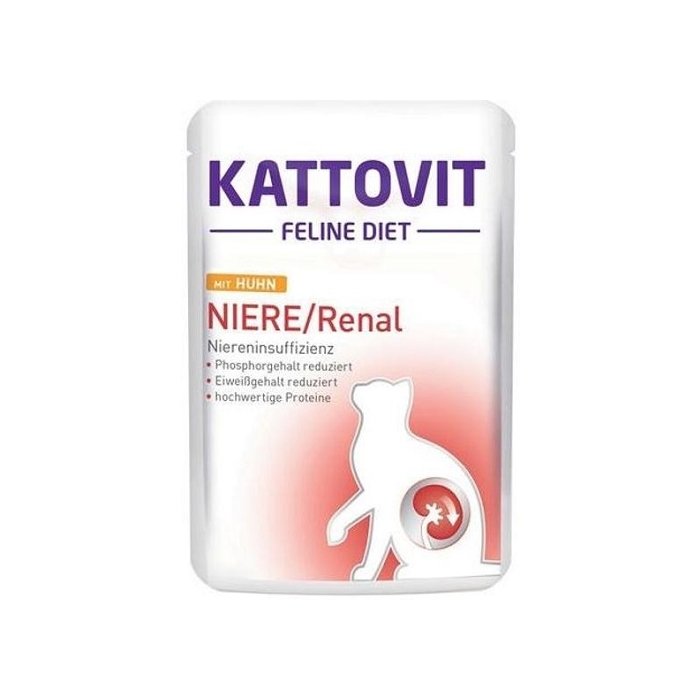 Kattovit Feline Diet Renal kanalihaga / 85g