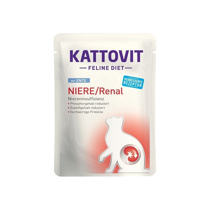 Kattovit Feline Diet Renal pardilihaga / 85g