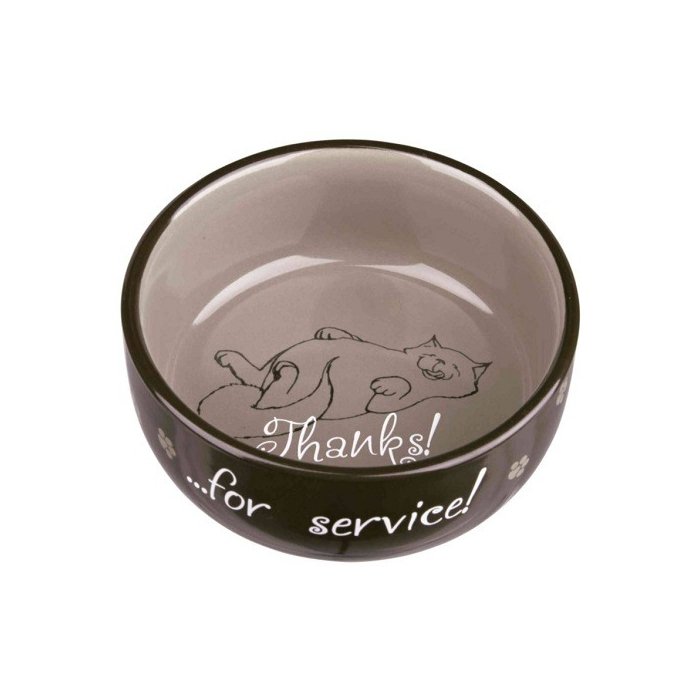 Kauss kassidele Thanks for Service, keraamiline, 0,3 l/ø 11 cm