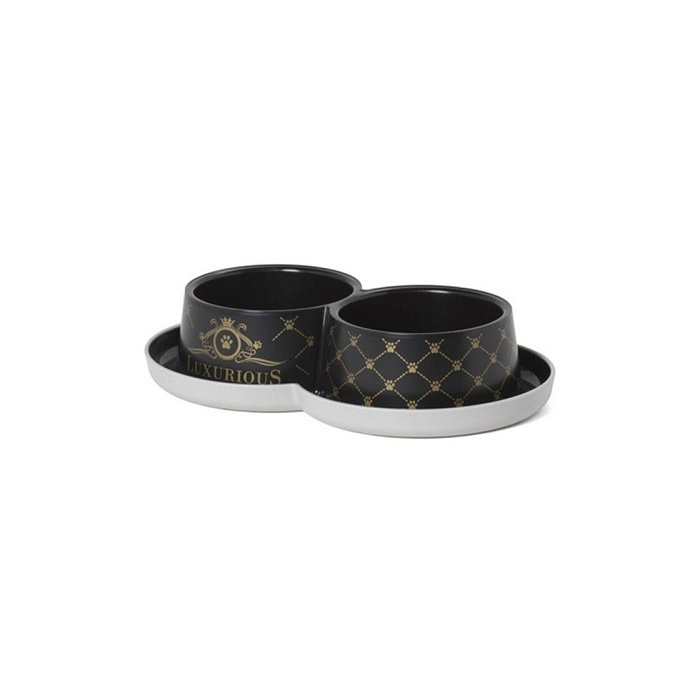 Record sööginõu Double Linea Luxurious 2x ø 9,5cm – 0,35L