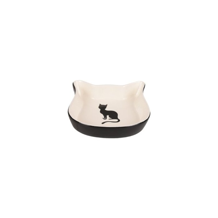 FLAMINGO keraamiine söögikauss Nala Must/Valge / 12,5cm 220ml