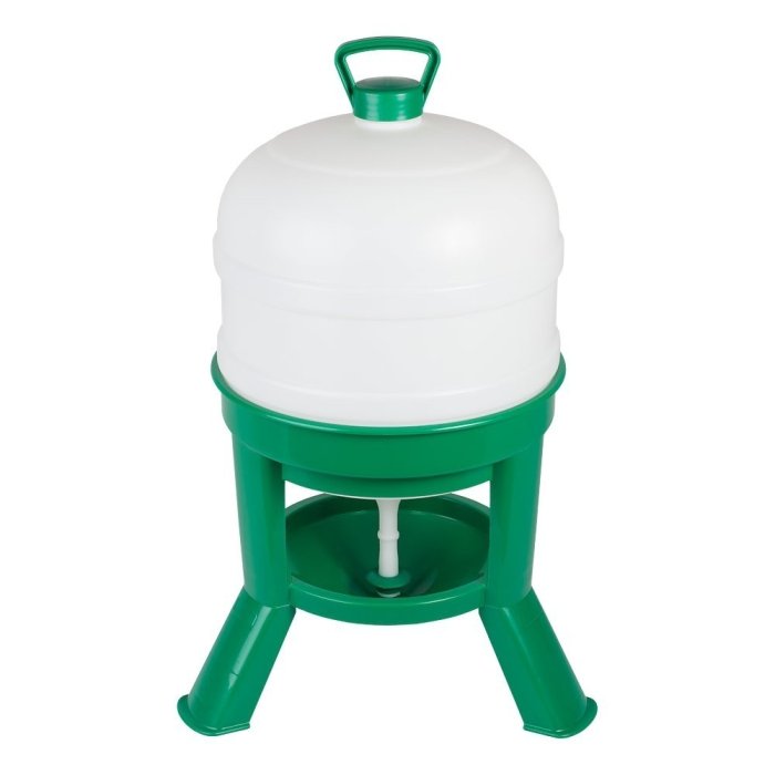 Kodulindude jootur plastikust / roheline / 30l