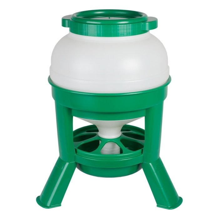 Kodulindude söötur plastikust / roheline / 30l