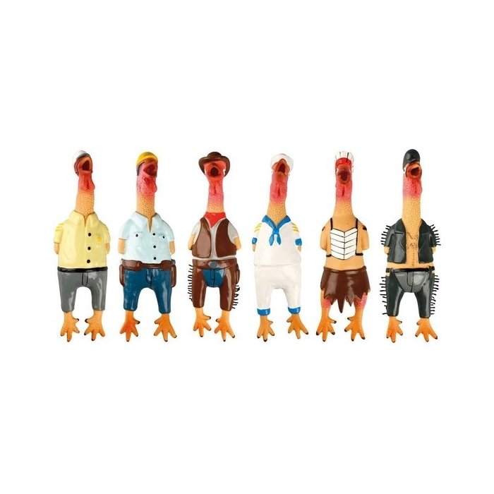 Koera mänguasi Flamingo Village People / lateks / 24cm
