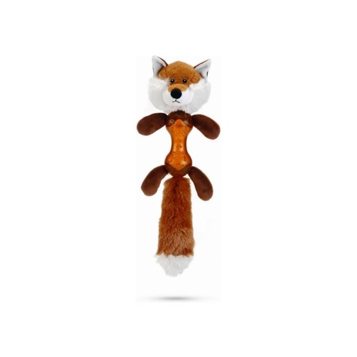 Beeztees koera mänguasi Birin Rebane kumm+ tekstiil / 43cm
