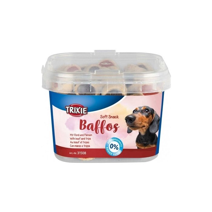 Koera maius Baffos, loomaliha ja rupskitega / 140g