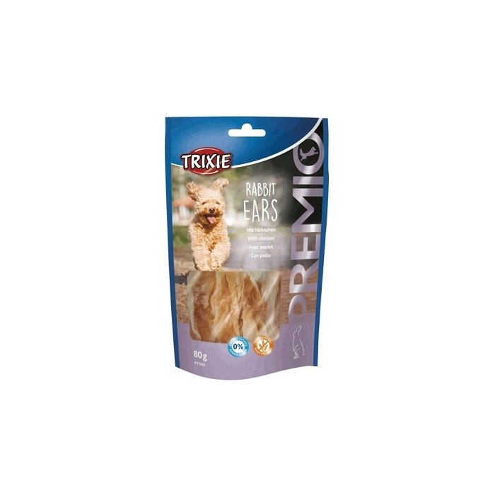 Koera maius Premio küüliku kõrvad / 80g