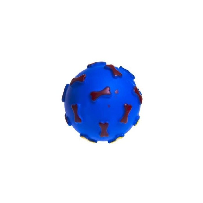 Padovan PD koera mänguasi OSSA GRANDE pall kontidega / 11cm