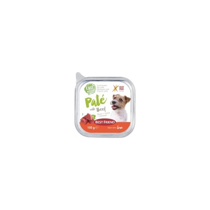 Best Friend koera pasteet Organic veiseliha, teraviljavaba / 150g