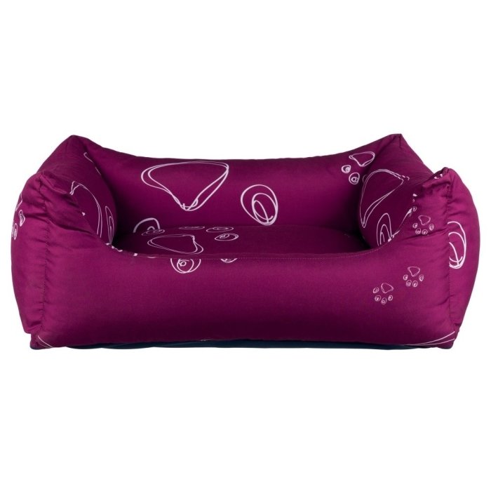 Koeraase Jolie bed berry / 80x65cm