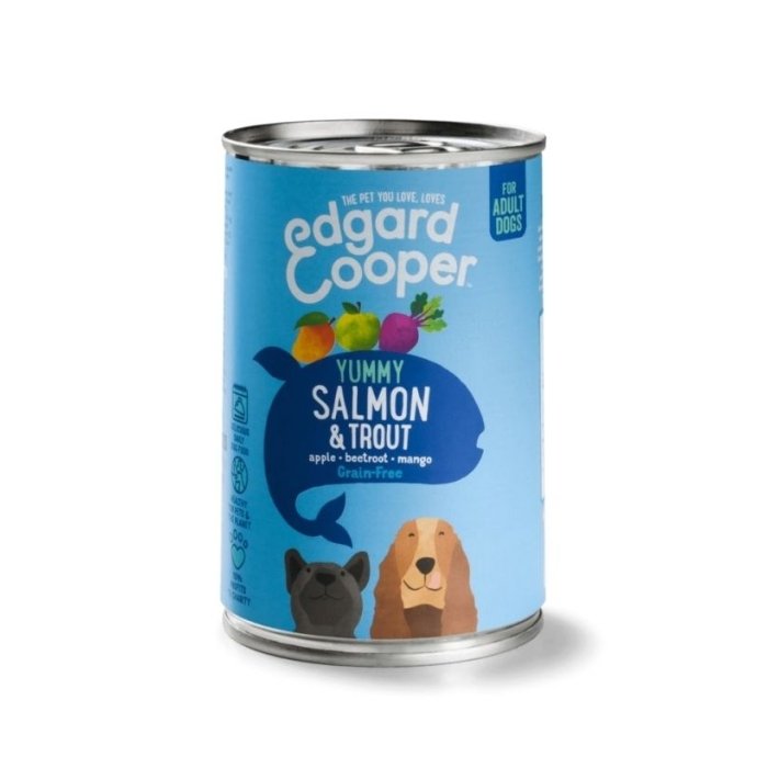 Edgard Cooper koerakonserv lõhe ja forelliga / 400g