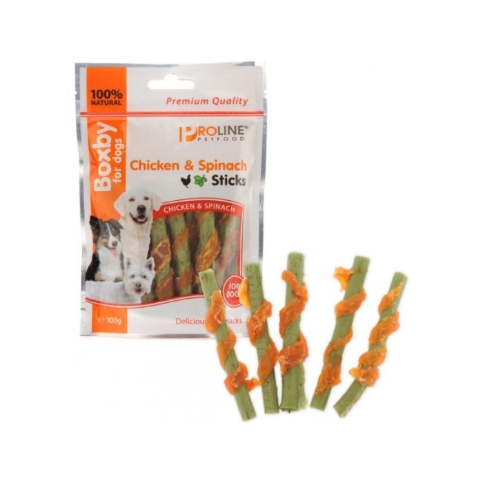 Boxby koera maius chicken&spinach / 100g