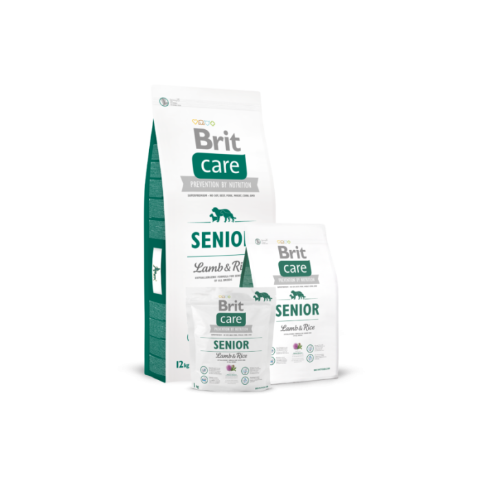 Brit Care koerattoit eakale koerale Lamba&Riisiga / 12kg