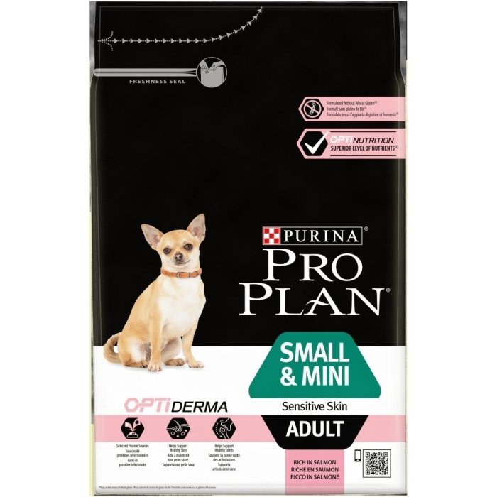 Pro Plan Adult Small & Mini koeratoit tundlikule nahatüübile / 3kg