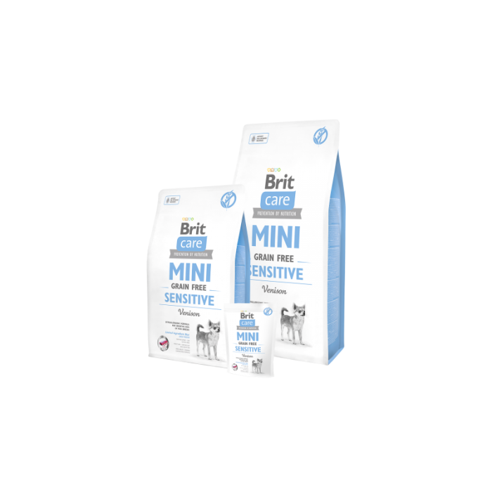 Brit Care Mini tundlikule koerale Hirvelihaga / 2kg