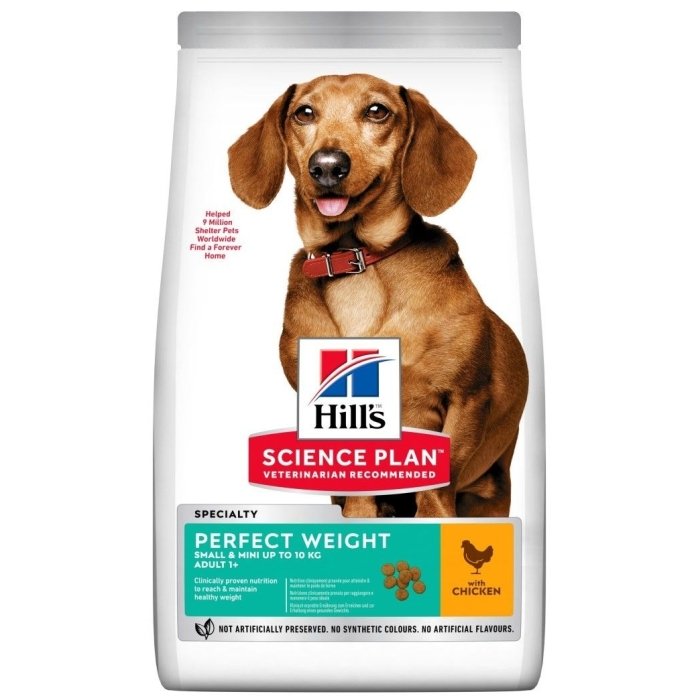 Hill's Science Plan Weight koeratoit kanaga väiksele koerale / 1,5kg