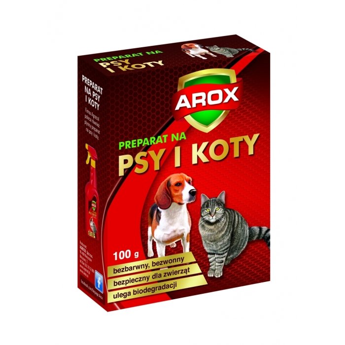 Koerte-kasside peletuspulber Arox / 100g
