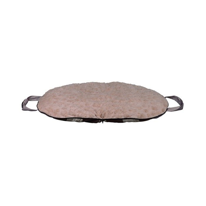 Transpordikott/magamiskoht 68x91cm punane/hallikas/beež