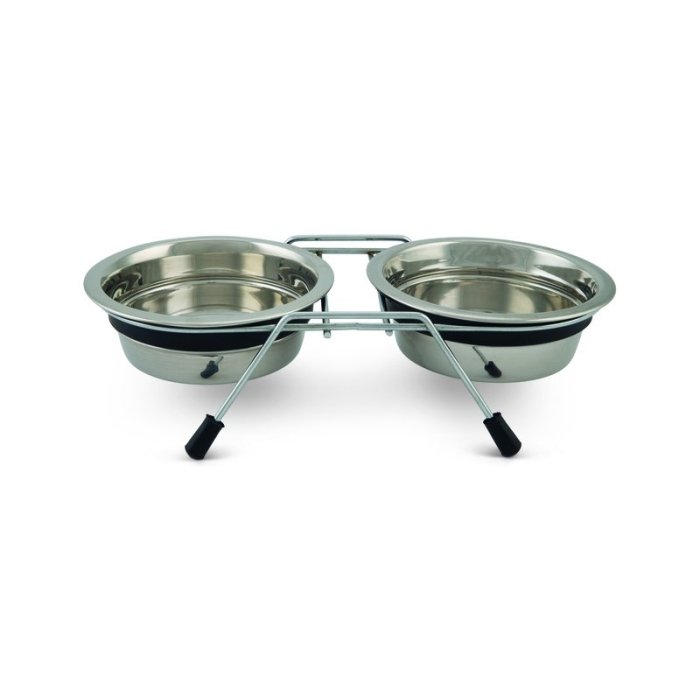 Beeztees koera kauss 2in1 Lumara, hall / 13cm 