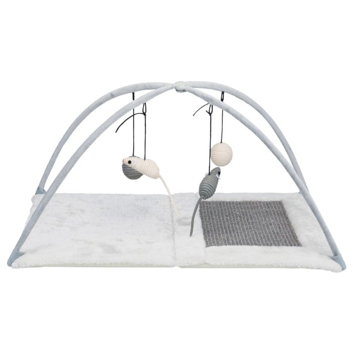 Kratsimismatt 'Scratching mat with toys / 60x33x42cm
