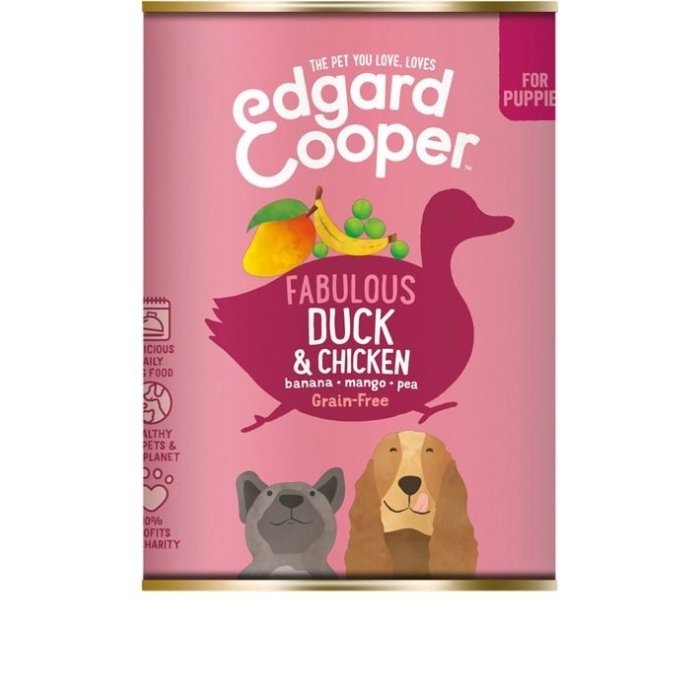 Edgard Cooper kutsikakonserv pardi- ja kanalihaga / 400g