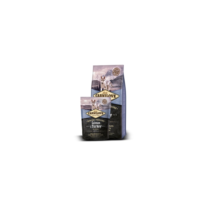 Carnilove  Salmon & Turkey for Puppies koeratoit / 12kg