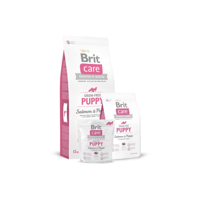 Brit Care kutsikatoit Lõhe&Kartuliga  / 3kg 