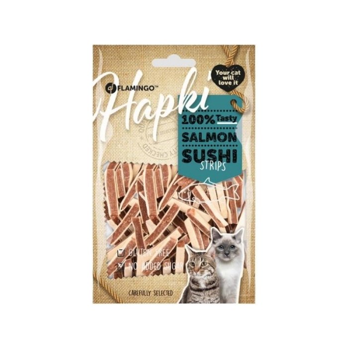 FLAMINGO Hapki kassimaius lõhe sushi ribad / 85g