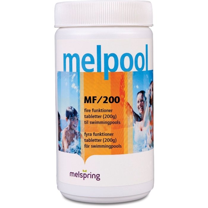 Lahustuvad kloori(multi)tabletid MF200 basseini / 1 kg