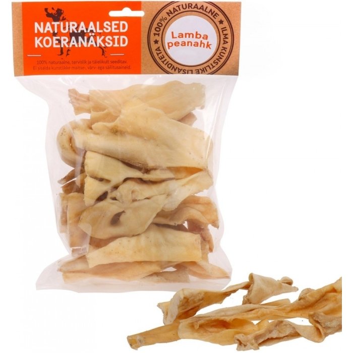 Naturaalne maius koerale lamba peanahk / 200g