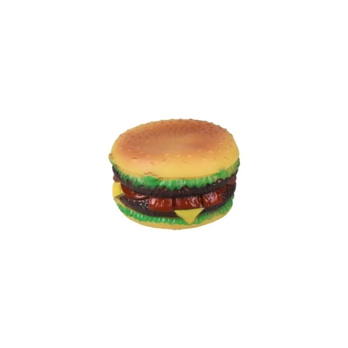 FLAMINGO koera mänguasi Joe Hamburger / 9,5x9,5x5,5cm