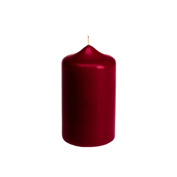 Küünal 70x135 / 60h / silinder / burgundia