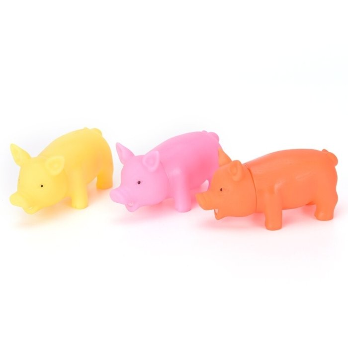 Lemmiku mänguasi Piiksuv Põrsas / 3,5x9,5cm / 1tk