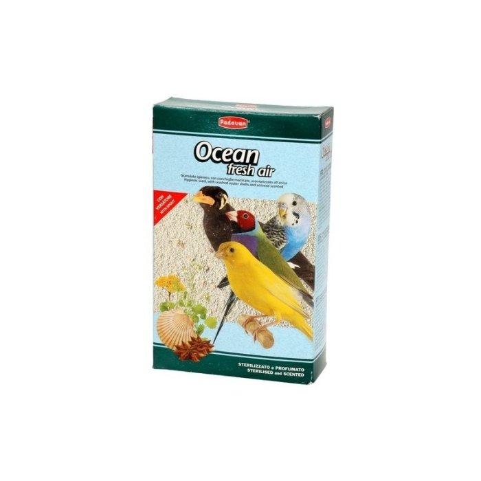 Padovan PD liiv lindude puuri Ocean Fresh Air / 1kg