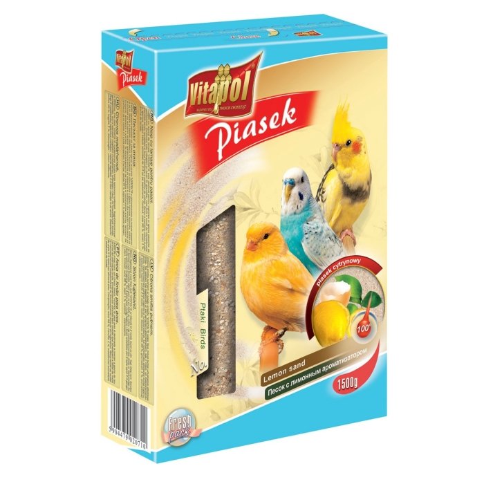 Vitapol, puuriliiv lindudele, sidruniga / 1.5kg