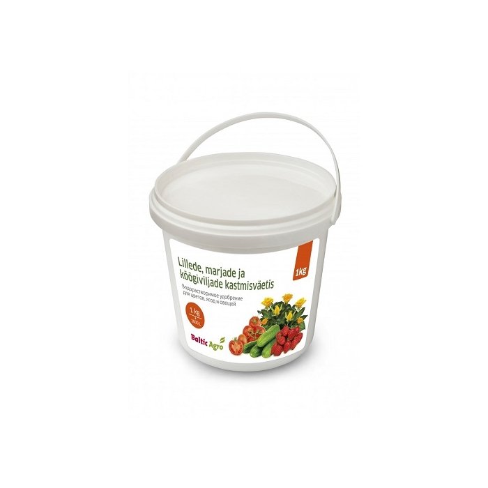 Lillede, marjade ja köögiviljade kastmisväetis  / 1kg
