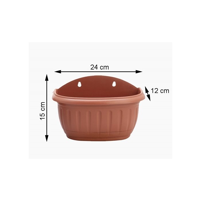 LILLEPOTT seinale 24x12x15cm