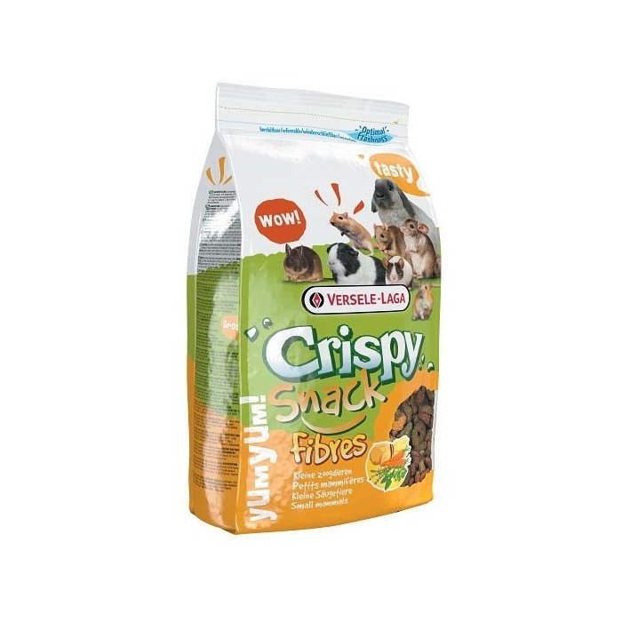Crispy Snack Fibres Maitsvad kiudainerikkad suupisted küülikutele, merisigadele, tšintšiljadele 1.75kg