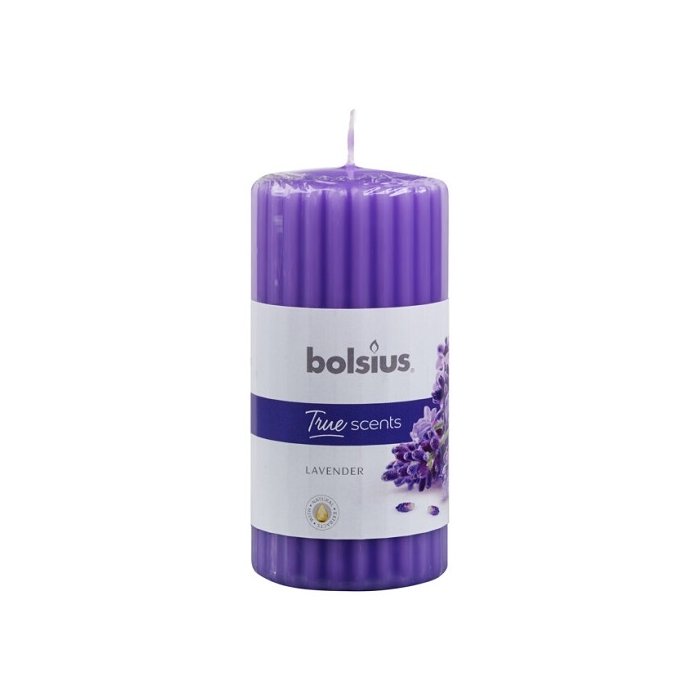Lõhnaküünal 120x58mm /33h  Lavendel True