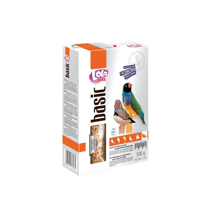 LoLoPets täissööt eksootilistele lindudele / 500g
