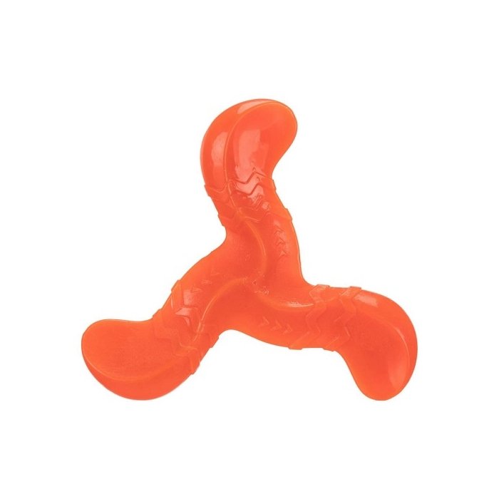 Mänguasi koertele Bungee Bumerang Triplex, TPR, 17 cm