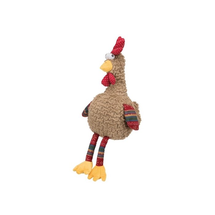 Mänguasi koertele Kukk, loomaheli, pehme, 60 cm
