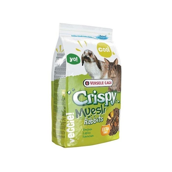 äissööt Crispy Muesli - Rabbits Tasty, (kääbus)küülikutele