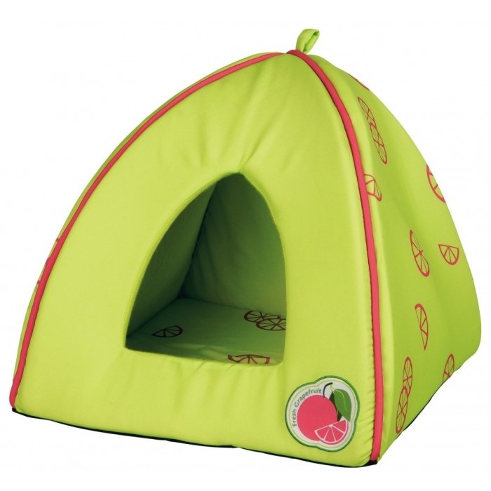 Magamiskoht Fresh Fruits Cuddly Cave, laimiroheline / 40x38x40cm 